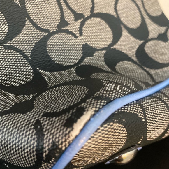 Coach purse with shoulder straps - Picture 5 of 8